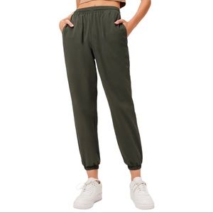 Good American Essential Sueded Track Joggers in ink001 (1 / S)